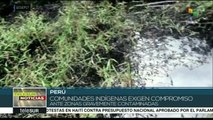 Perú: comunidades indígenas rechazan renovación de contrato petrolero