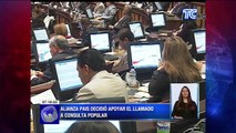 Alianza Pais decidió apoyar el llamado a consulta popular