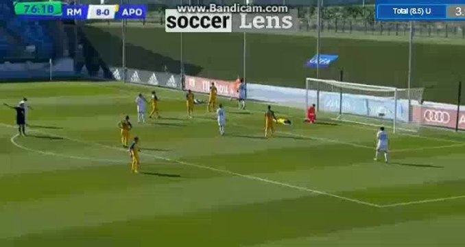 Pedro Goal HD - Real Madrid U19 9-0 APOEL U19 - 13.09.2017 HD
