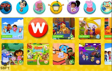 NICK JR ABC ALPHABET LETTERS WEBSITE PRESCHOOL LEARNING PAW PATROL PEPPA PIG ENGLISH PHONICS TODDLER