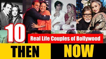 10 Inspiring Real Life Couples of Bollywood - THEN and NOW