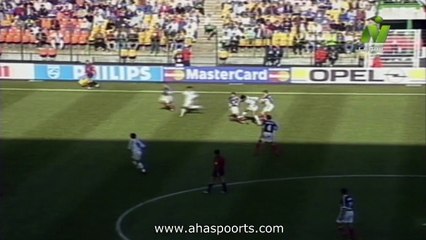 الشوط الثاني مباراة يوغوسلافيا و ايران 1-0 كاس العالم 1998