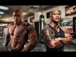 The Rock And Martyn Ford - Giant vs Giant