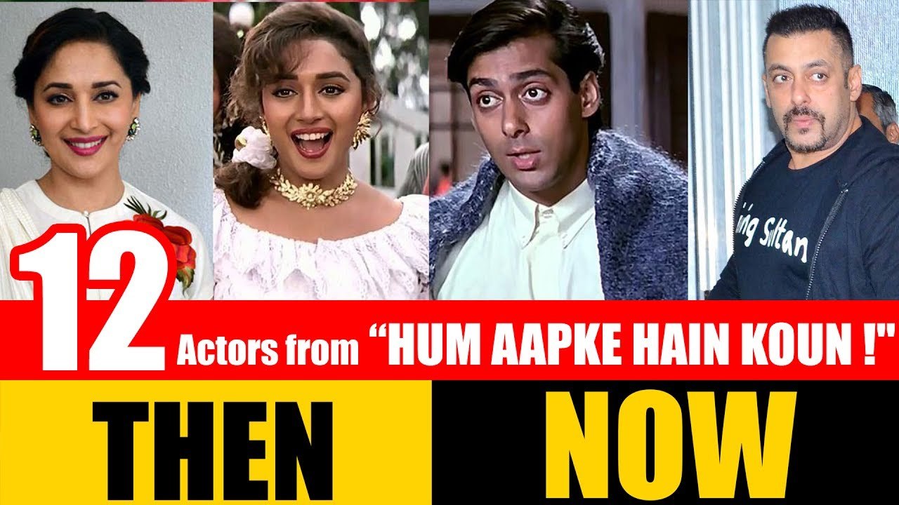 12 Bollywood Actors from "HUM AAPKE HAIN KOUN" 1994 | THEN and NOW