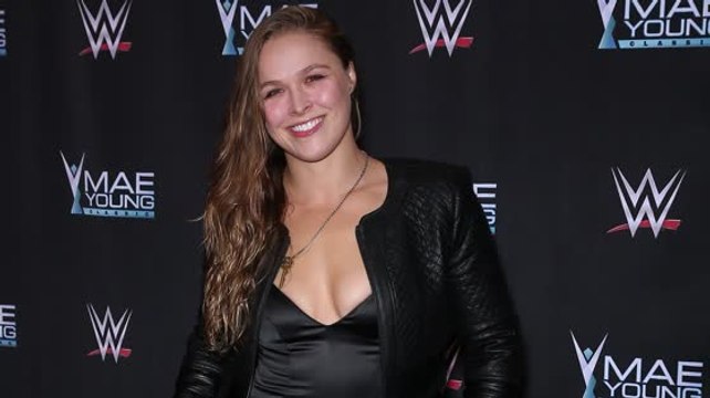 Newlywed Ronda Rousey Appears at WWE Event in Las Vegas