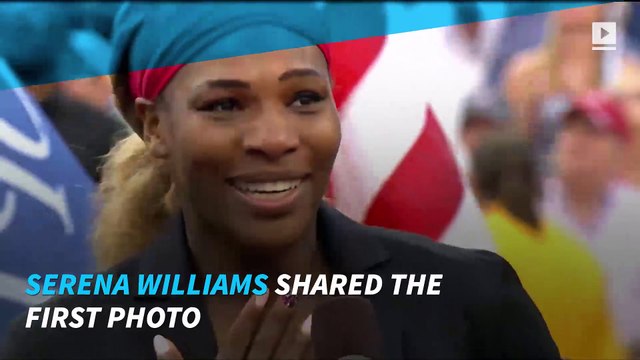 Serena Williams shares first pic of baby girl Alexis Olympia