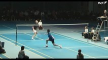 Amazing Trick Shot By Lee Chong Wei (Badminton)