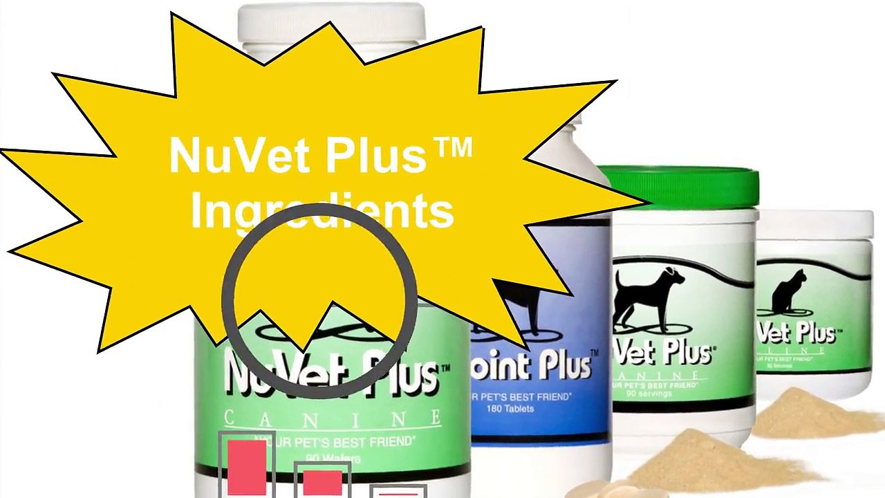 Nutritional Pet Supplements from NuVet Labs for your Dog & Cats video