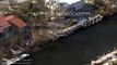 9-12-2017 Marathon, FL - Chopper Video Seven Mile Bridge Florida Keys Hurricane Irma Aftermath