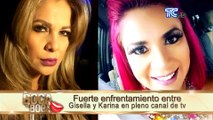 Gisella Arias y Karina Torres se dicen de todo en fuerte enfrentamiento