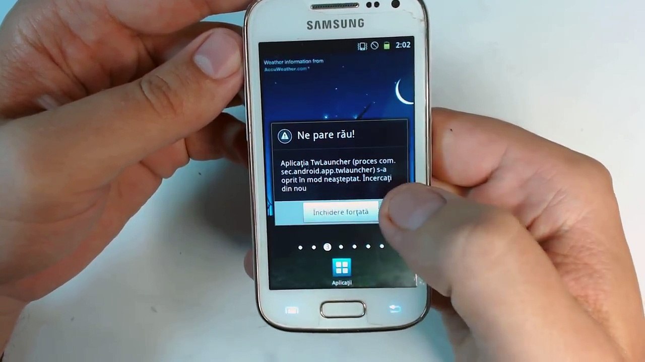 Samsung Ace 2 I8160P hard reset