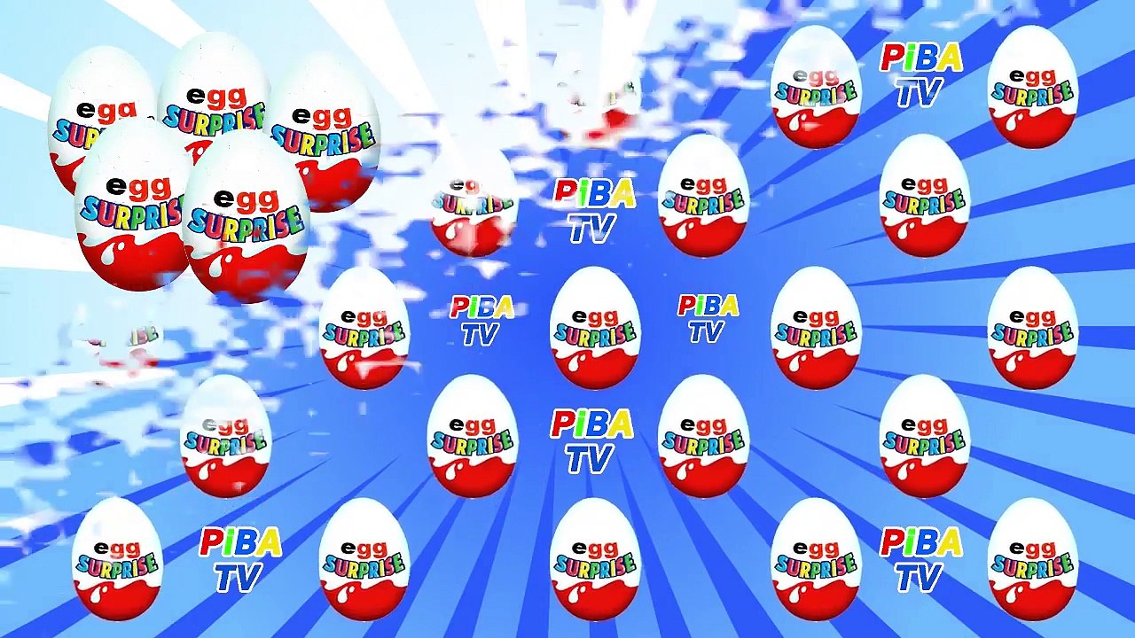Surprise Eggs Pocoyo!!! Покойо мультфильмы для детей киндер сюрприз!!!