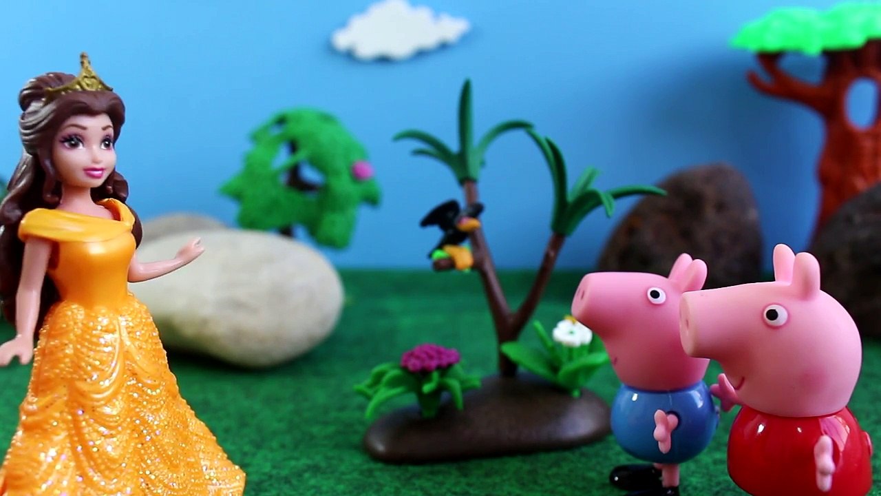 Malévola engana Peppa Pig George e cai na sua armadilha - Peppa Completo Clube Kids