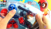 Mr Potato Head Ojo de Halcon y Capitan America