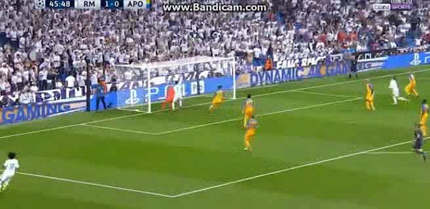 Cristiano Ronaldo Disallowed Goal HD - Real Madrid 1-0 APOEL Nicosia - 13.09.2017 HD
