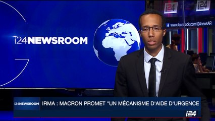 Ouragan Irma: Emmanuel Macron promet un "mécanisme d’aide d’urgence"