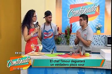Chef francés probó pisco sour y está fue su reacción