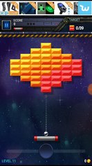 Brick Breaker Star Space King Level 11