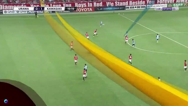 0-1 Elsinho Goal AFC Asian Champions League Quarterfinal - 13,09.2017 Urawa Red Diamonds 0-1...