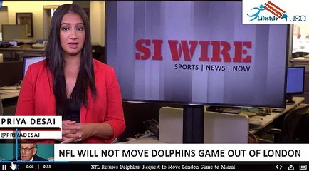 NFL Refuses Dolphins Request to Move London Game to Miami