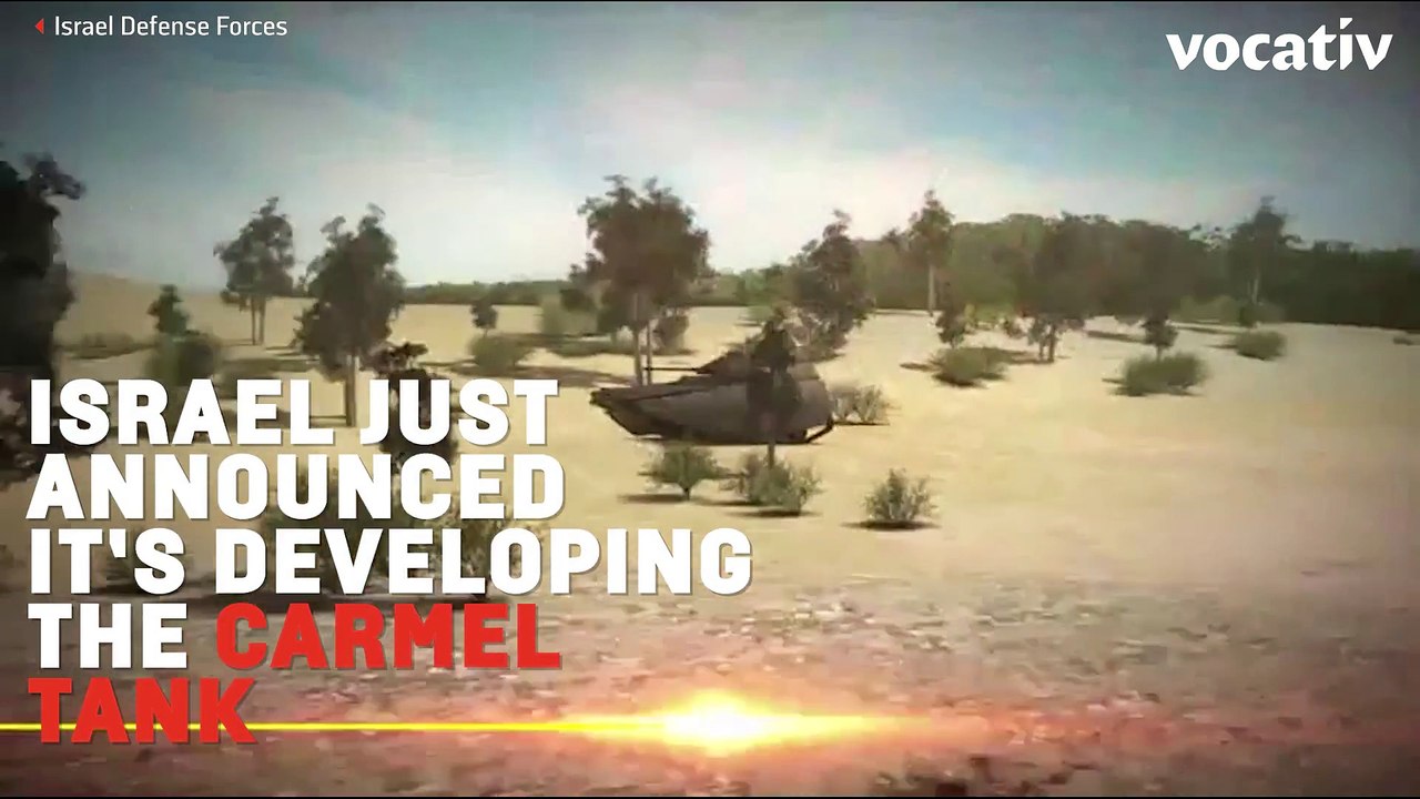 Israel's Carmel Tank Is The Weapon Of The Future