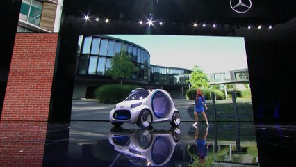 Mercedes-Benz Media Night auf der IAA 2017 - Präsentation smart vision EQ fortwo