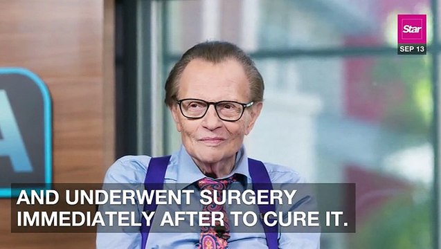Secret Battle! Larry King Reveals Stage 1 Lung Cancer diagnosis