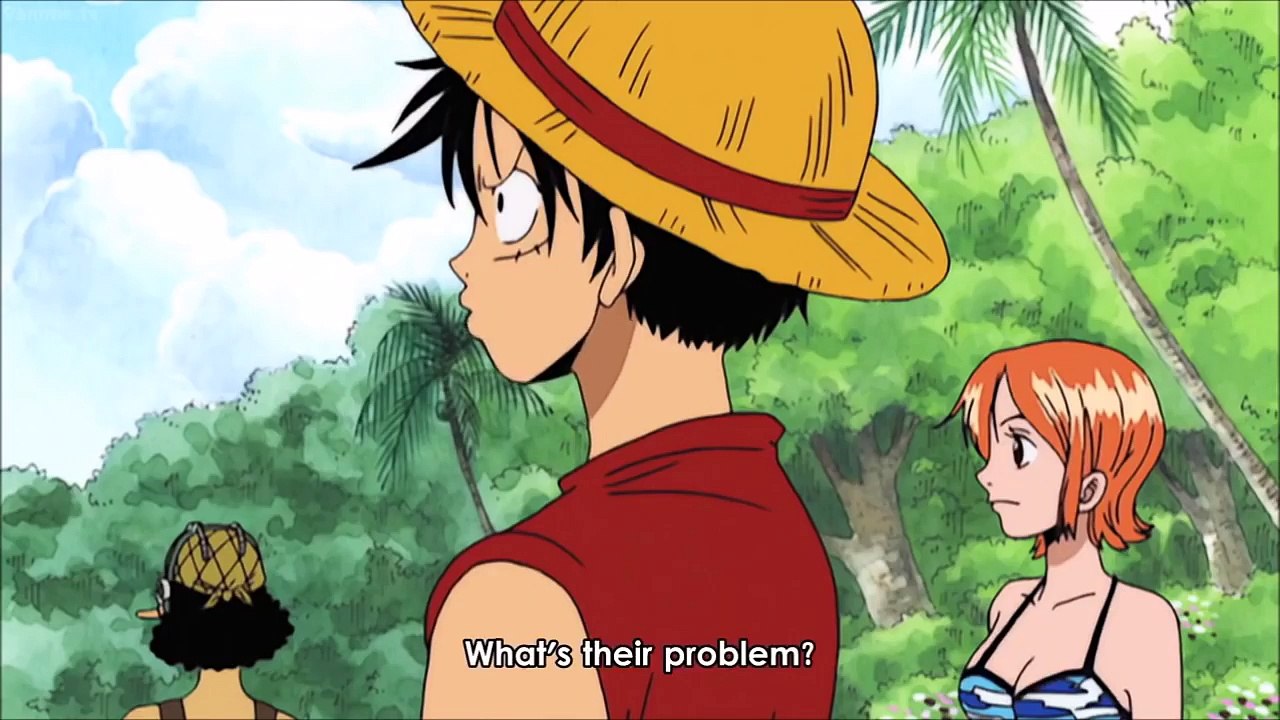 Nami beats up Luffy because he wants to go to Upper Yard #572