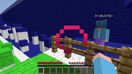 【マインクラフト】しゅんvsしゅん 己とレースをしてみた