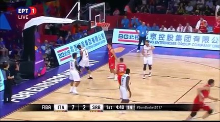 Italy vs Serbia 67-83 Eurobasket 2017 full highlights