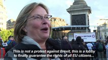 EU citizens, British expats rally for Brexit rights