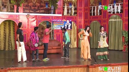 Asif Iqbal and Abid Charlie New Pakistani Stage Drama Full Comedy Clip