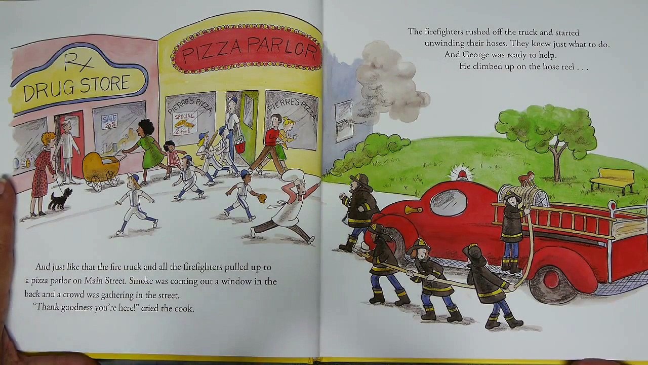Curious George and the Firefighters READ ALOUD