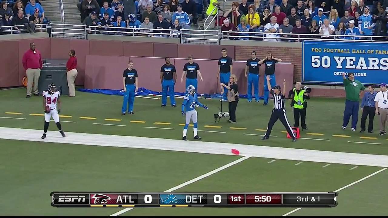NFL 2012-13 W16 Detroit Lions vs Atlanta Falcons CG