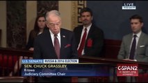 Sen. Grassley (R IA) Slams Chuck Schumer For Lying About Trump Investigation