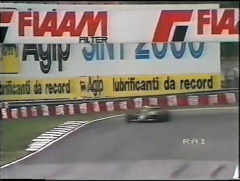 Gran Premio di San Marino 1985: Ritiro di Alboreto e sua intervista