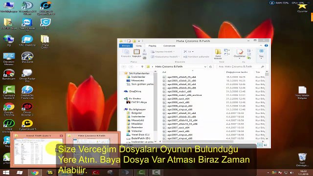 GTA V 0xc00007b Hatası Çözümü %100 Çalışıyor [Gta 5 0xc00007b Error Fix %100 Working]