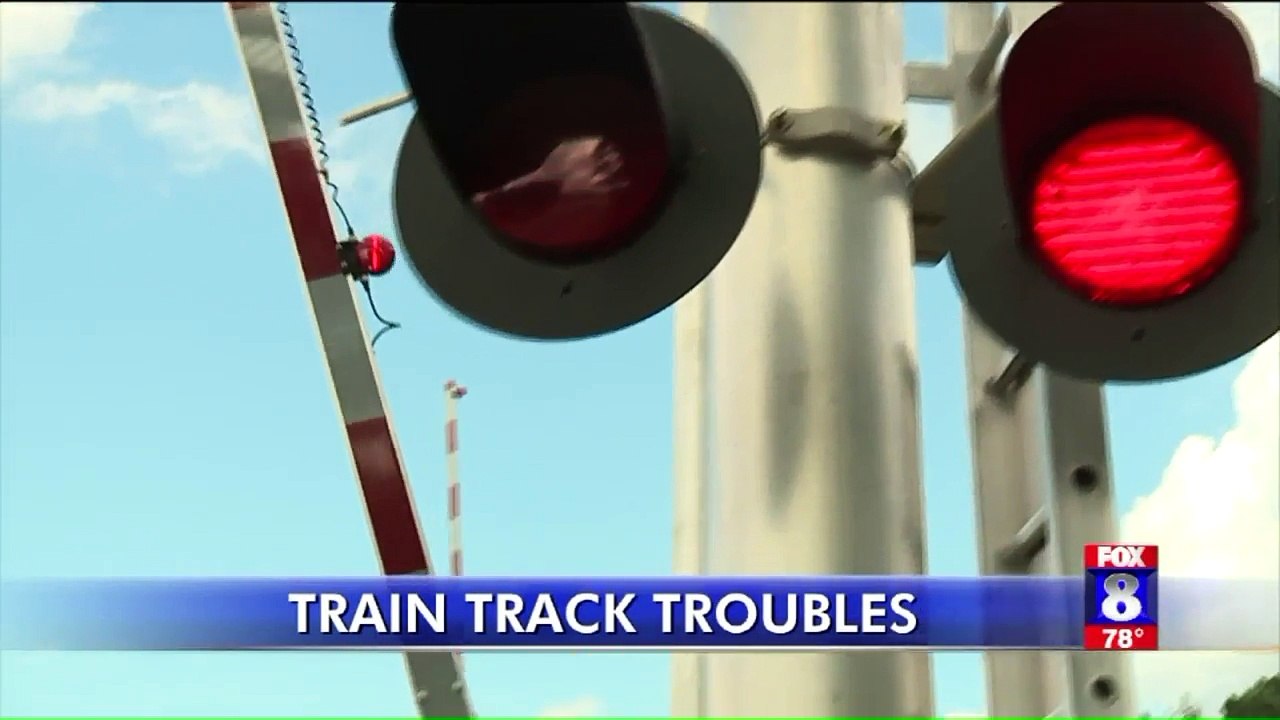Video Shows Woman Escaping Car Trapped on Railroad Tracks Right Before Train Smashes it