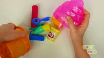 Play-Doh Ice Cream Cones with Surprise Toys & M&Ms