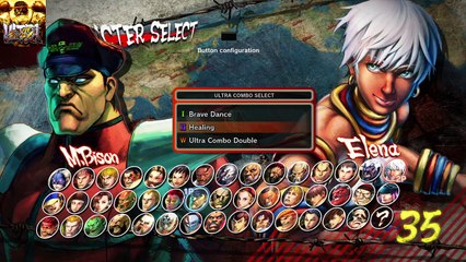USF IV: Elena vs M.Bison