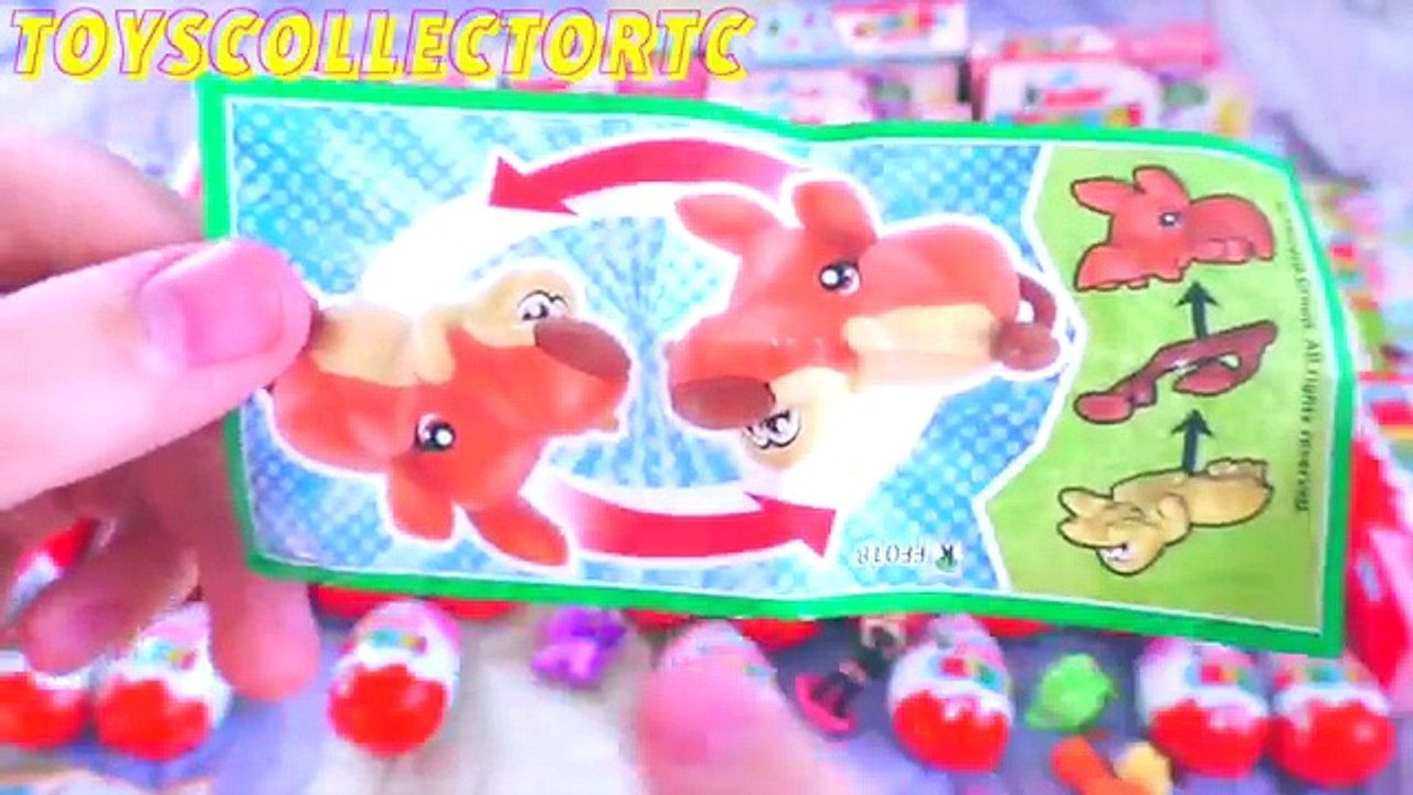 Disney Pixar Cars Kinder Surprise Eggs SpongeBob Mickey Mouse Minions My Little Pony Hello