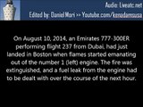 Engine Fire for an Emirates 777 in Boston (ATC Recording)