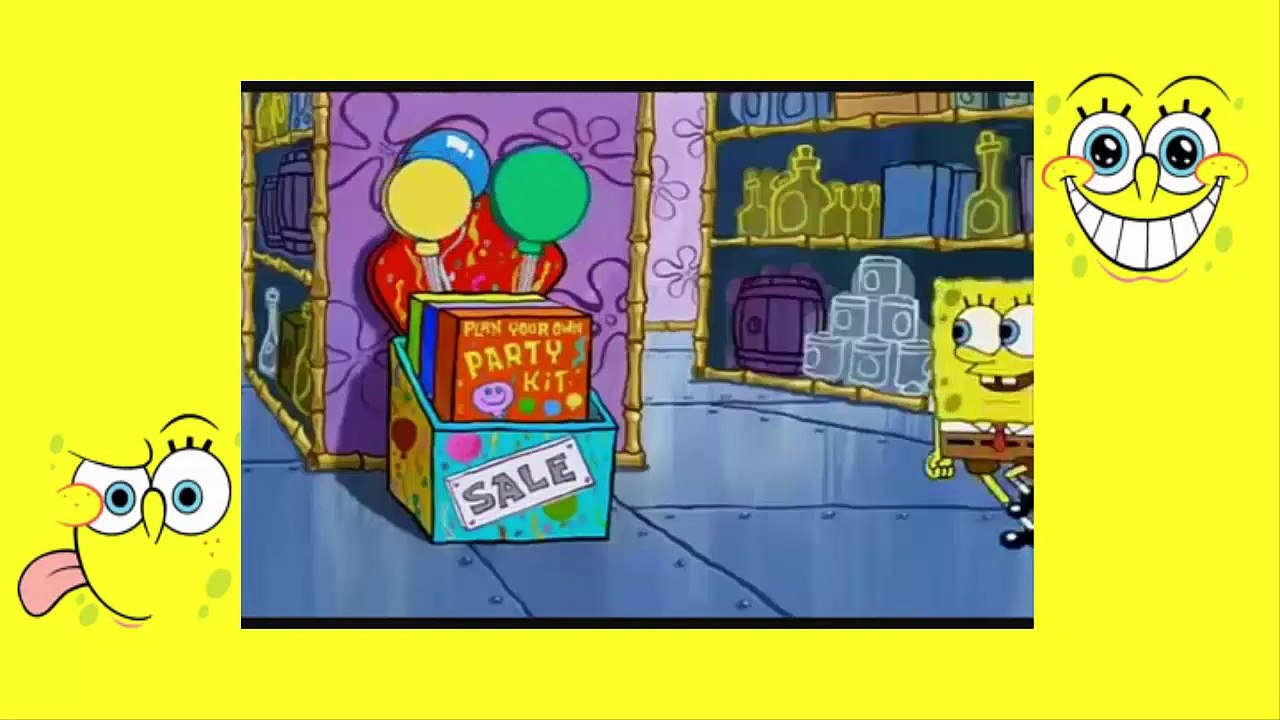 Spongebob Squarepants Spongebob's House Party Speedy Vidéo Dailymotion