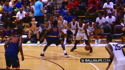 LA Lakers' Julius Randle DUNKED ON at The Drew League!!