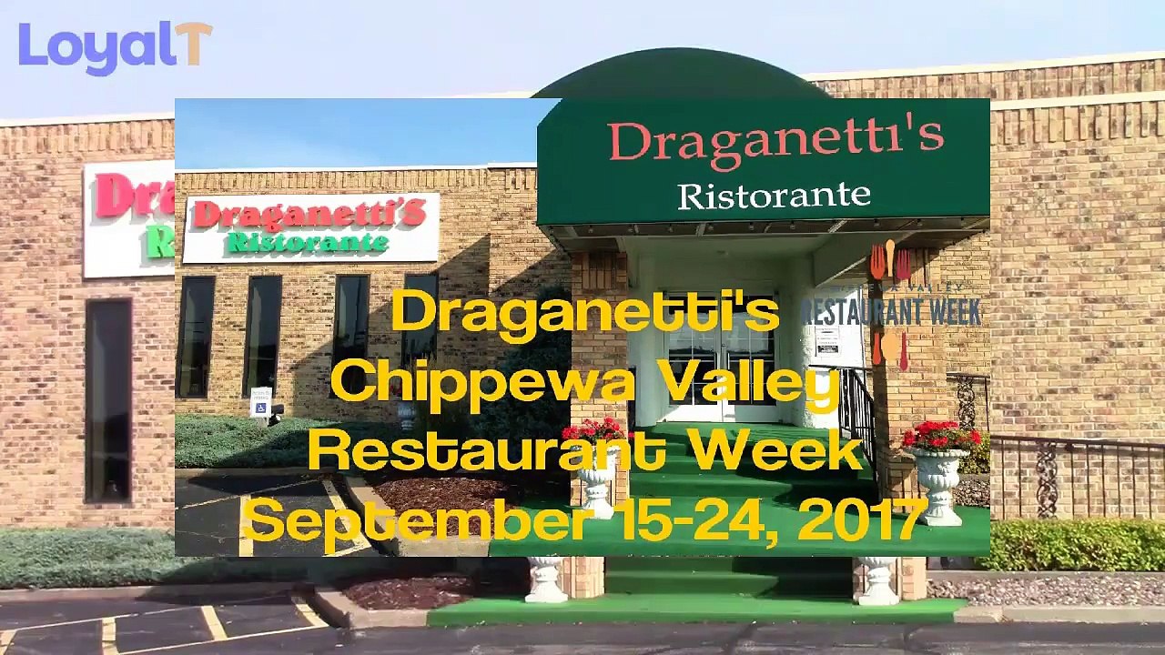 Draganettis Ristorante - Chippewa Valley Restaurant Week - Eau Claire WI - Sept 2017
