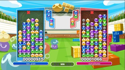 VS ユニ・ノワール　A級にB級の力をみせてやったｗ【30先】【ぷよぷよ】