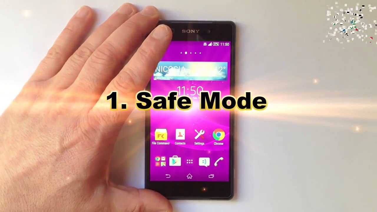 Tips and Tricks Sony XPERIA Z1, Z2, Z3, Z5 - Secrets, Safe Mode, Hidden Test Developer Menu, Reset