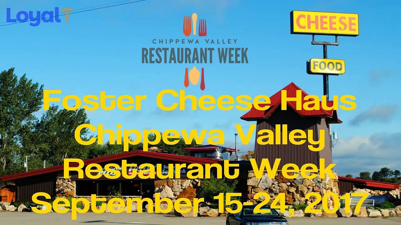 Foster Cheese Haus - Chippewa Valley Restaurant Week - Eau Claire WI - Sept 2017