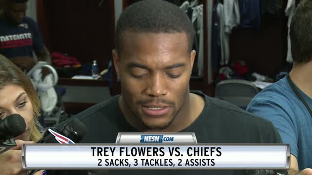 Trey Flowers Prepares To Lead Patriots Against Saints Offense video