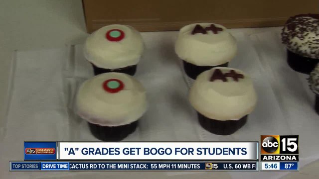 Craving a deal? Good news students, good grades gets you freebies!